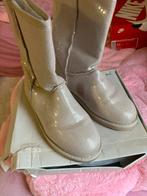 Laarzen met gouden pailletten, Ophalen of Verzenden, Zo goed als nieuw, Zwart, Hoge laarzen