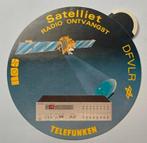 Sticker Telefunken satelliet/radio ontvangst (NOS/DFVLR), Ophalen of Verzenden, Nieuw, Merk