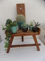 Krukje plantentafel vintage retro spaans model, Ophalen, Gebruikt