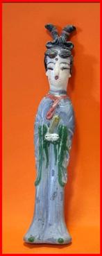 Peking glas, glass pasta Chinese Dame., Ophalen of Verzenden