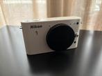 Nikon 1 J1 body (systeemcamera) wit, Compact, 10 Megapixel, Ophalen of Verzenden, Zo goed als nieuw