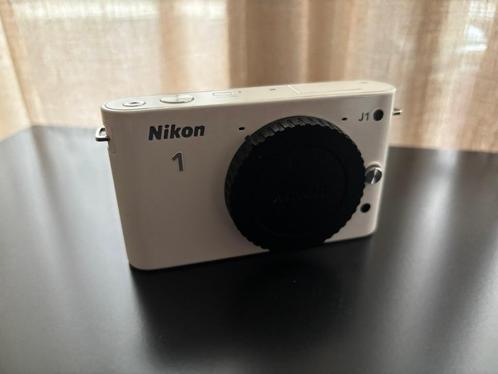 Nikon 1 J1 body (systeemcamera) wit, Audio, Tv en Foto, Fotocamera's Digitaal, Zo goed als nieuw, Compact, Nikon, Geen optische zoom