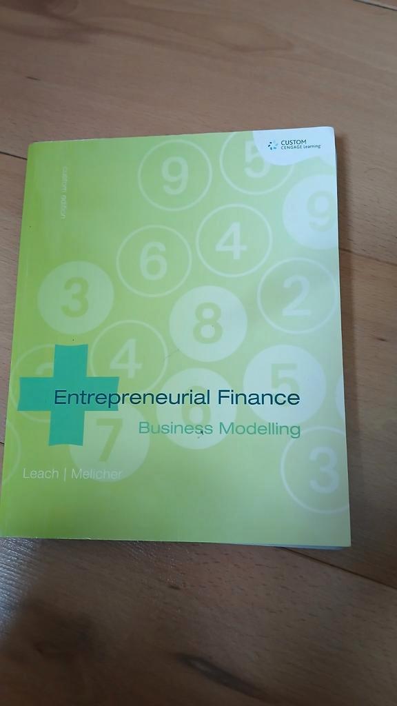 Entrepreneurial Finance & Business Modelling - Boek, Boeken, Studieboeken en Cursussen, Gelezen, HBO, Beta, Ophalen of Verzenden