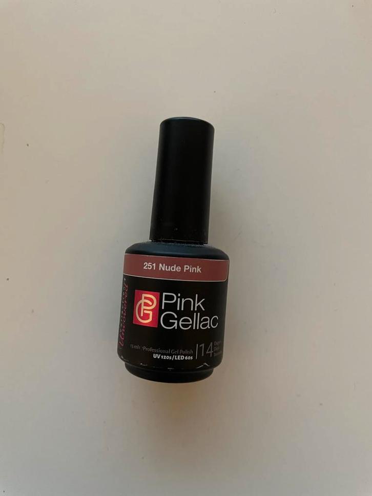 Pink Gellac Set + Toebehoren, Sieraden, Tassen en Uiterlijk, Uiterlijk | Cosmetica en Make-up, Gebruikt, Make-up, Handen en Nagels