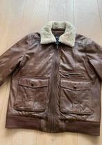 Arma pilotenjas 54 L nieuwstaat leer, Kleding | Heren, Maat 52/54 (L), Bruin, Zo goed als nieuw, Arma