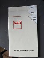 NAD Gebruiksaanwijzing 3x, Ophalen of Verzenden