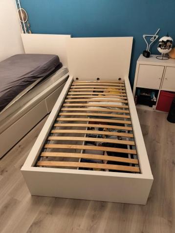2x Ikea Malm bed te koop (90x200cm) - afbeelding 4