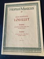 Hortus Musicus - Jean Baptiste Loeillet Sonaten, Klassiek, Ophalen of Verzenden, Zo goed als nieuw, Blokfluit
