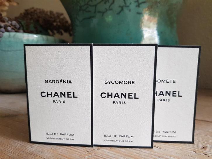 Les Exclusifs de Chanel edp 1,5 ml  zie omschrijving, Sieraden, Tassen en Uiterlijk, Uiterlijk | Parfum, Nieuw, Ophalen of Verzenden