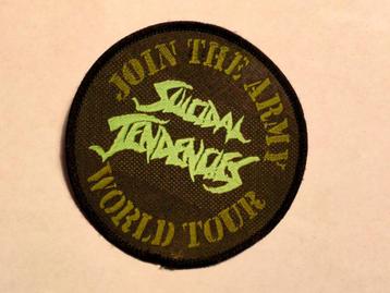 Suicidal Tendencies Join the Army World Tour vintage patch beschikbaar voor biedingen