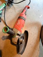Milwaukee slijptol., Ophalen of Verzenden, Zo goed als nieuw, 1000 watt of meer, Haakse handslijpmachine