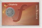 Nederland halve gulden 1930 Wilhelmina Chipknip ING bank in