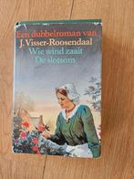 Dubbelroman J. Visser Roosendaal, Boeken, Streekboeken en Streekromans, Gelezen, Ophalen of Verzenden