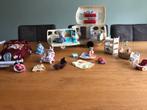 Sylvanian Families Auto, Caravan & Poppetjes, Ophalen of Verzenden, Gebruikt, Meisje