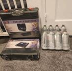 Gaskookpit set met 4 gasflessen - Nieuw in verpakking, Caravans en Kamperen, Ophalen of Verzenden, Nieuw