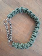 HONDENHALSBAND, GEVLOCHTEN PARACORD, Ophalen of Verzenden, Gebruikt