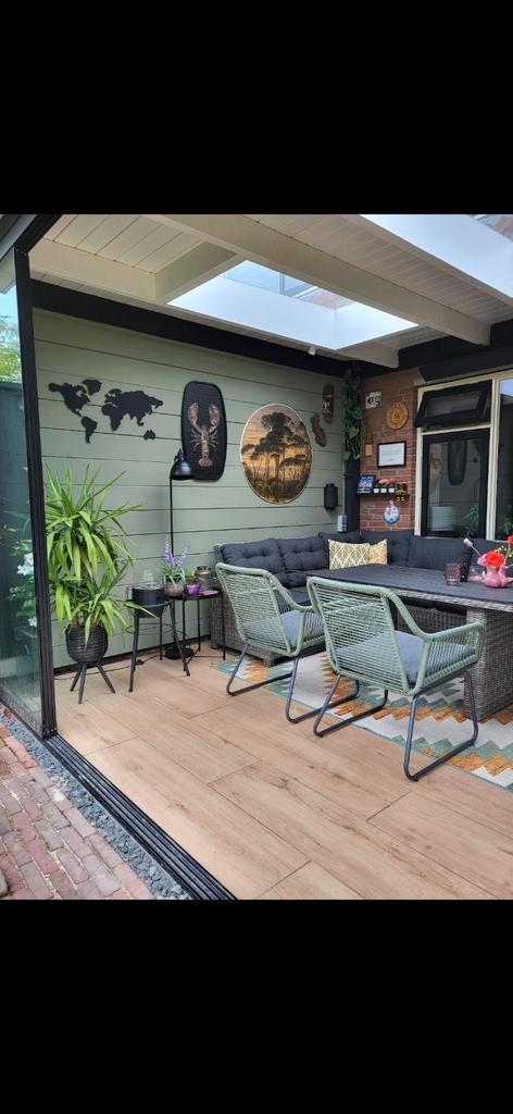 GeoCeramica Eiken Natuurlijk 11 m2 te koop!, Tuin en Terras, Tegels en Klinkers, Gebruikt, Terrastegels, Keramiek, 5 tot 10 m²