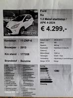 Ford Ka 1.2 69pk 2013 Wit, Voorwielaandrijving, 1242 cc, 4 cilinders, 4 stoelen