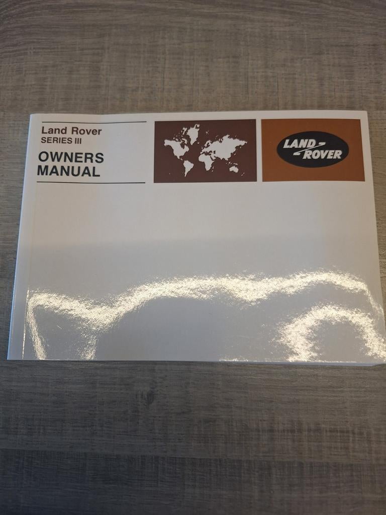 Land Rover owners manual, Ophalen of Verzenden, Zo goed als nieuw, Overige merken