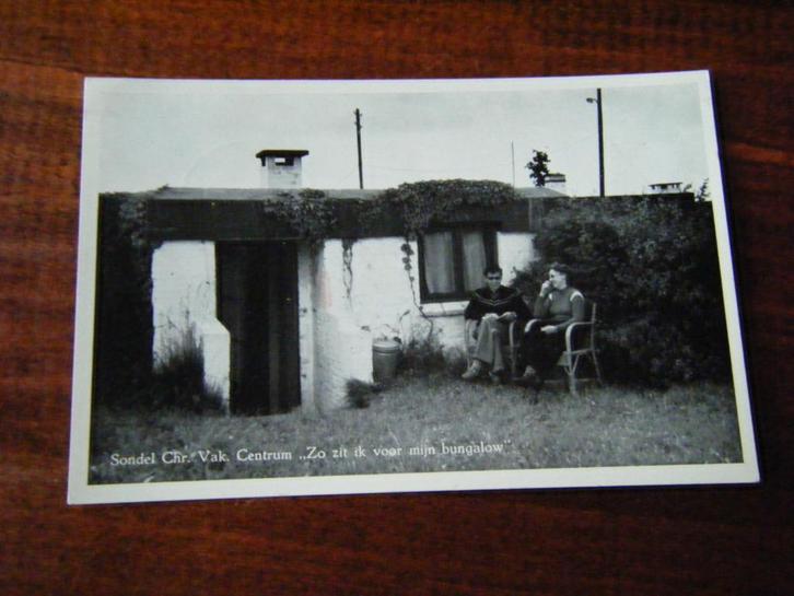 U35 - Sondel - Vakantiecentrum - Mooi/Oud, Verzamelen, Ansichtkaarten | Nederland, Friesland, 1940 tot 1960, Ophalen of Verzenden
