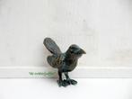 233* Bronzen roodstaart (Boven €75 geen verzendkosten), Ophalen of Verzenden, Nieuw, Overige materialen, Dierenbeeld