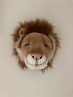Pluche Leeuwenkop, Ophalen of Verzenden, Zo goed als nieuw, Wanddecoratie