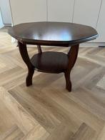 Salontafel hoog acht hoekig, Ophalen, 50 tot 100 cm, Eikenhout, 50 tot 100 cm