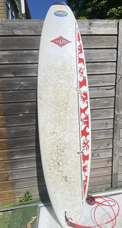 BIC mini Malibu 7'3, Watersport en Boten, Golfsurfen, Gebruikt, Overige typen, Met vinnen, Met koord, Ophalen