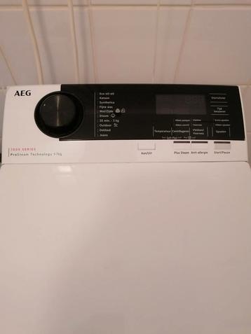 Pas 1,5 jaar oud: AEG 7000 Serie Wasmachine - Toplader! beschikbaar voor biedingen