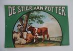 Sigaren Etiket     DE Stier van Ottert, Verzamelen, Verzenden, Gebruikt, Sigarenbandjes