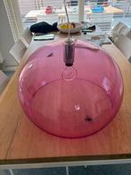 Roze kartell hang lamp, Huis en Inrichting, Lampen | Hanglampen, Ophalen of Verzenden, Zo goed als nieuw, Minder dan 50 cm