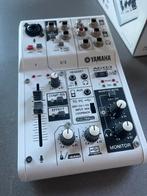 Yamaha AG03 Mixer Mengpanel - Perfect voor Streaming!, Ophalen of Verzenden, Zo goed als nieuw, Minder dan 5 kanalen, Microfooningang