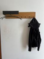 Kapstok hout metaal met 2 hangers muurkapstok, Ophalen of Verzenden, Zo goed als nieuw, Metaal, Wandkapstok
