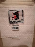 Judo pak Matsuru 180  + witte, gele, oranje en groene band, Ophalen of Verzenden, Gebruikt, Judo, Vechtsportpak