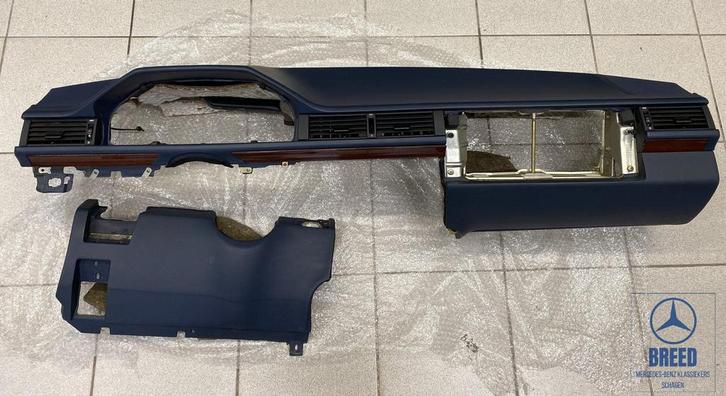Dashboard blauw compleet voor Mercedes-Benz W124, Auto-onderdelen, Dashboard en Schakelaars, Mercedes-Benz, Gebruikt, Ophalen of Verzenden