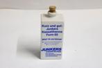 Junkers CV ketel promotie item drank flesje porselein, Ophalen of Verzenden, Zo goed als nieuw, Gebruiksvoorwerp