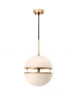Eichholtz Spiridon hanglamp goud / messing, Ophalen, Zo goed als nieuw, Glas, Eric Kuster