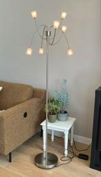 Vloerlamp dimbaar, Huis en Inrichting, Lampen | Vloerlampen, Ophalen of Verzenden, Gebruikt, Metaal, 150 tot 200 cm