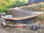 Sloep, complete vaarklare set, met trailer en motor, Ophalen of Verzenden, Gebruikt