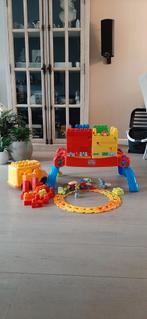 Megabloks tafel bus, treinset en bus, Ophalen of Verzenden, Zo goed als nieuw