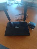 TP-Link Router met Simkaart Slot, Computers en Software, Routers en Modems, Ophalen of Verzenden, Gebruikt, Router met modem, TP-Link