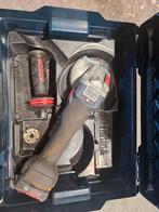 Accu slijpmachine van Bosch, Ophalen of Verzenden, Zo goed als nieuw, Minder dan 700 watt, Haakse handslijpmachine