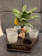 Tenerife souvenir shotglazen borrelglazen, Verzamelen, Glas en Borrelglaasjes, Ophalen of Verzenden, Zo goed als nieuw, Overige typen