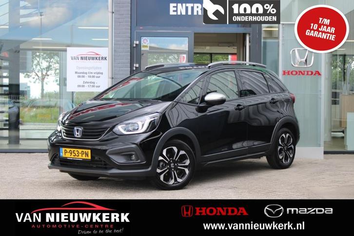 HONDA Jazz 1.5 i-MMD 109pk Hybrid | Crosstar | Nederlandse a, Auto's, Honda, Bedrijf, Te koop, Jazz, ABS, Achteruitrijcamera, Adaptive Cruise Control