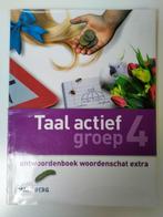 Taal Actief - Groep 4 - Antwoordenboek Woordenschat Extra., Boeken, Ophalen of Verzenden, Zo goed als nieuw, Overige niveaus, Nederlands