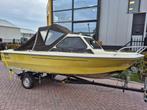 Vaarklaar Beekman 485 Incl Fourstroke vaarbewijs vrij., Watersport en Boten, 70 pk of meer, Gebruikt, 3 tot 6 meter, Polyester