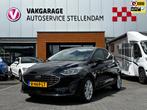 Ford Fiesta 1.0 EcoBoost Hybrid Titanium X|125 pk|Stoel/Stuu, Auto's, Voorwielaandrijving, Gebruikt, Adaptive Cruise Control, Zwart