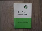 Puch MV50 instruktieboekje, Verzenden, Zo goed als nieuw
