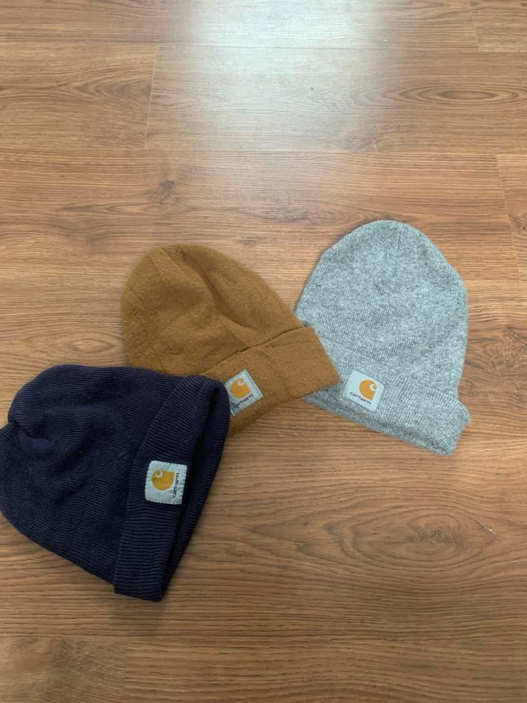 Carhartt mutsen bundel - 3 stuks, Ophalen of Verzenden, Zo goed als nieuw, One size fits all, Pet