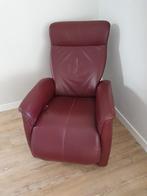 relaxfauteuil, Huis en Inrichting, Minder dan 75 cm, Gebruikt, Leer, 50 tot 75 cm